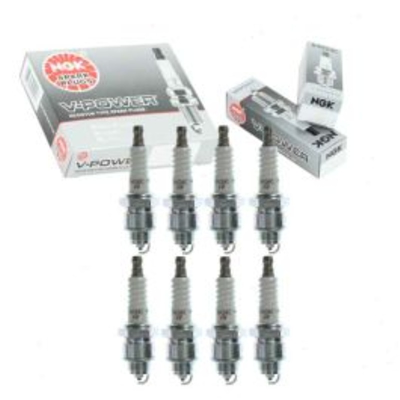 8 pc NGK V-Power Spark Plugs for 1961-1970 Pontiac Tempest 5.3L 5.7L 6.4L 6.6L 7.0L V8