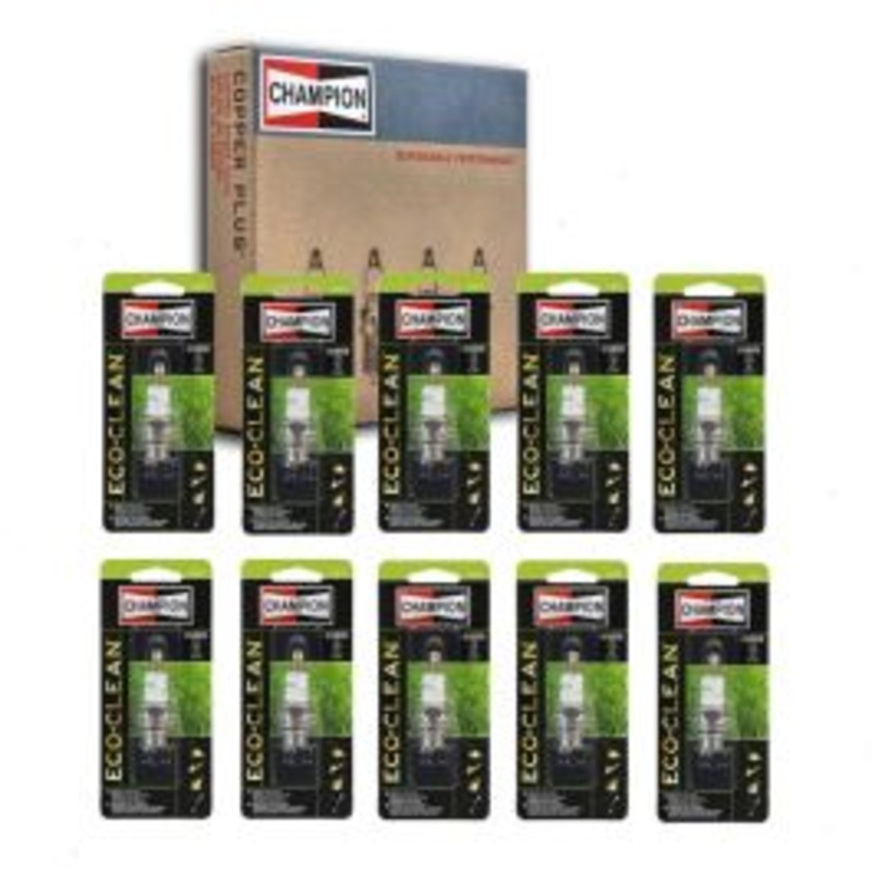 10 pc Champion 852ECO Spark Plugs