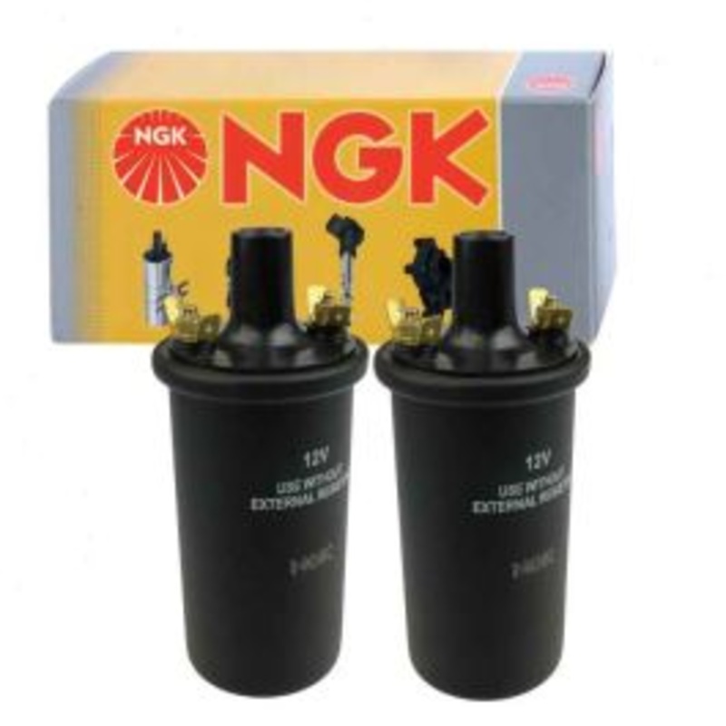 2 pc NGK 48863 U1163 Ignition Coils