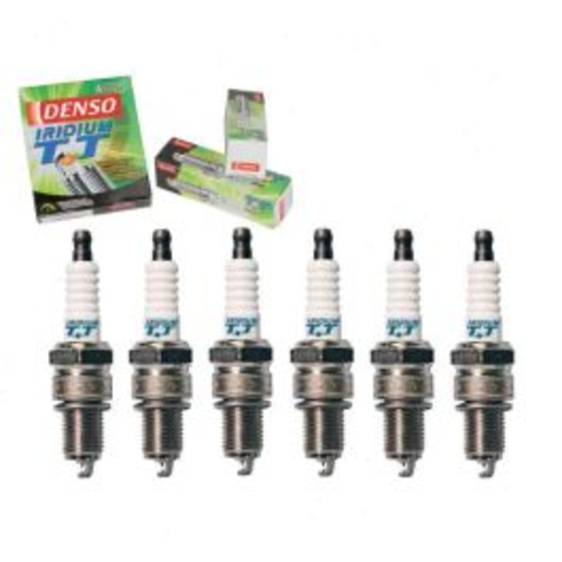 6 pc DENSO Iridium TT Spark Plugs for 1971-1974 BMW 3.0CS 3.0L L6