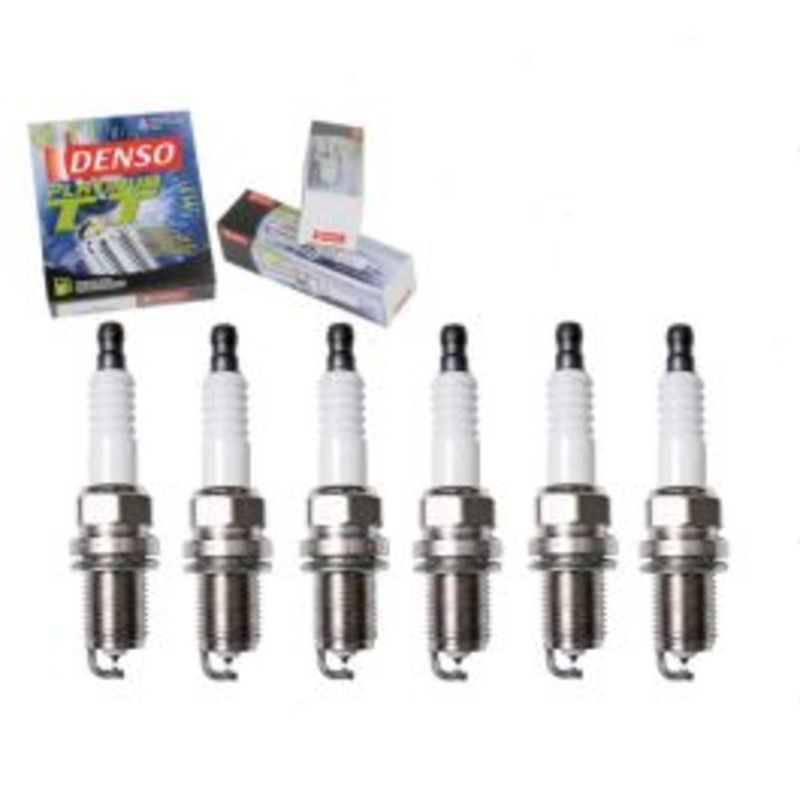 6 pc DENSO Platinum TT Spark Plugs for 2002-2005 Land Rover Freelander 2.5L V6