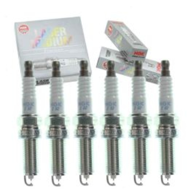 6 pc NGK Laser Iridium Spark Plugs for 2015-2017 Kia K900 3.8L V6
