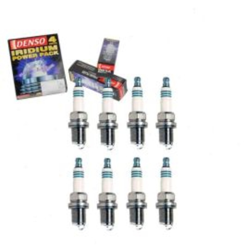 8 pc DENSO Iridium Power Spark Plugs for 2000-2002 Jaguar XKR 4.0L V8