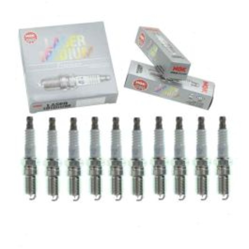10 pc NGK Laser Iridium Spark Plugs for 2000-2005 Ford Excursion 6.8L V10
