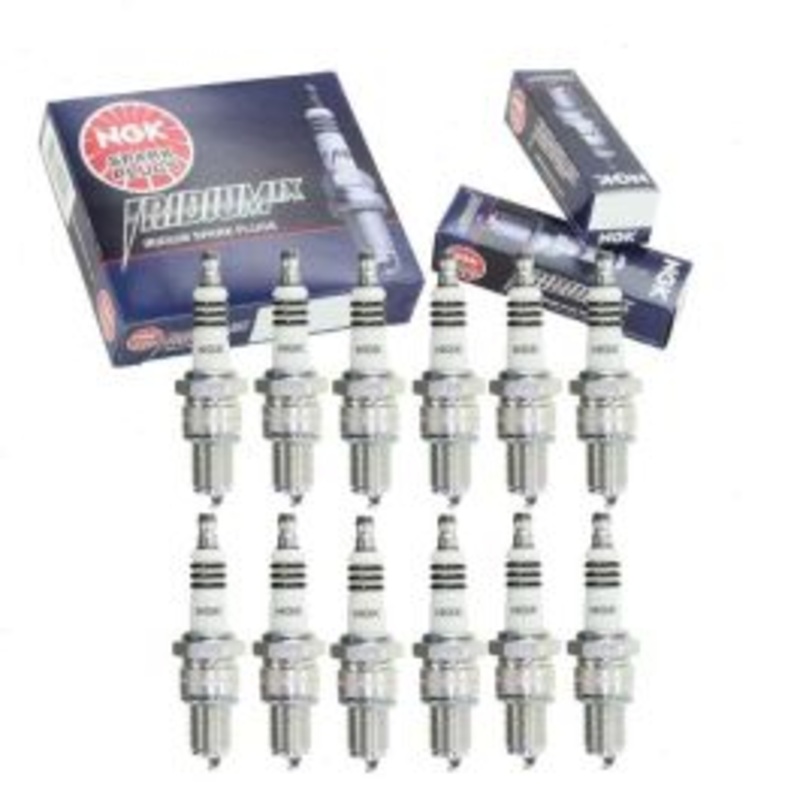 12 pc NGK Iridium IX Spark Plugs for 1974 Ferrari 365 GT4 BB 4.4L H12
