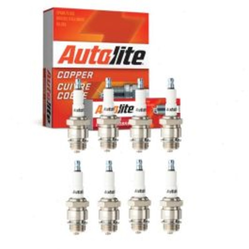 8 pc Autolite Copper Core 373 Spark Plugs