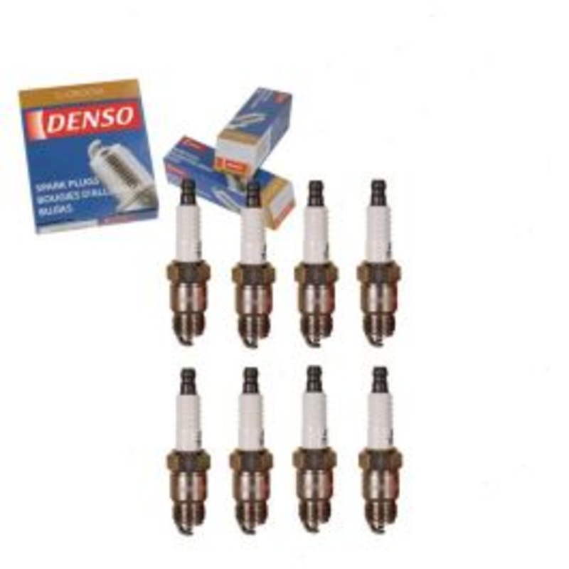 8 pc DENSO Standard U-Groove Spark Plugs for 1978-1987 GMC Caballero 4.4L 5.0L 5.7L V8