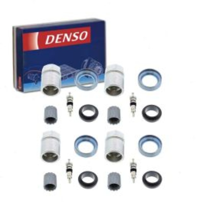 4 pc DENSO TPMS Sensor Service Kits for 2011-2017 Nissan Altima