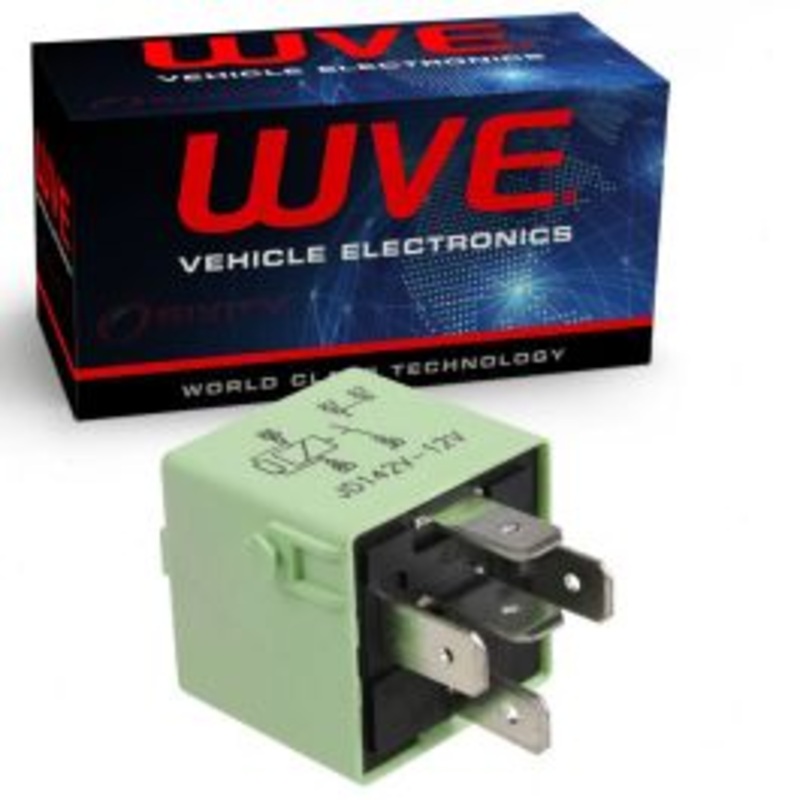Wells WVE HVAC Blower Motor Relay for 1988-2008 BMW 320i 323Ci 323i 325Ci 325i 325is 325iX 325xi 328Ci 328i 328xi 33