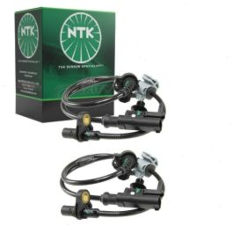 2 pc NTK Front ABS Wheel Speed Sensors for 2007-2014 GMC Yukon
