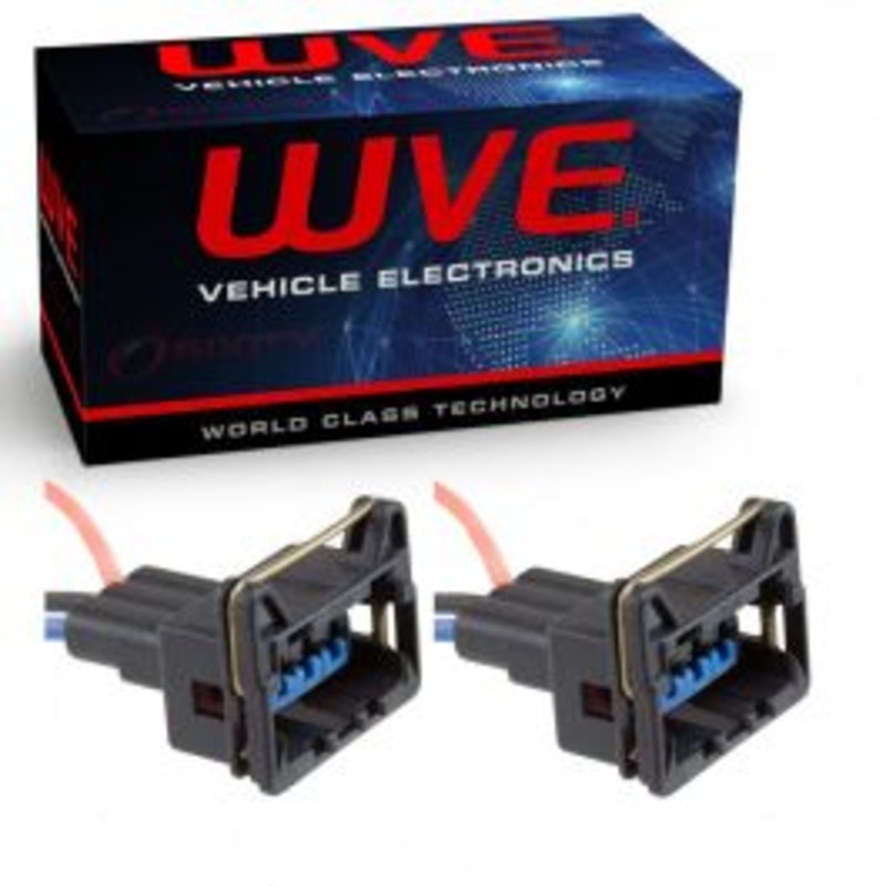 2 pc Wells WVE Crankshaft Position Sensor Connectors for 1983-1991 Porsche 911 924 944 2.5L 2.7L 3.0L 3.2L H6 L4