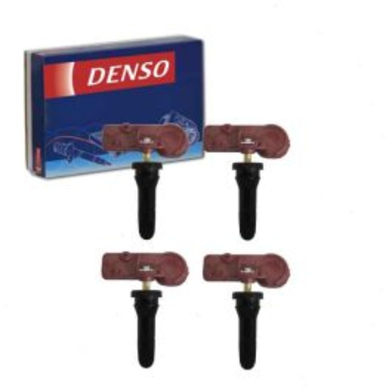 4 pc DENSO Tire Pressure Monitoring System Sensors for 2008-2009 Mitsubishi Raider