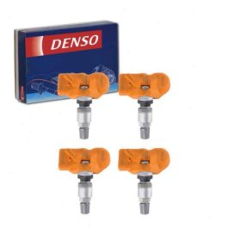 4 pc DENSO Tire Pressure Monitoring System Sensors for 2010-2013 BMW X5
