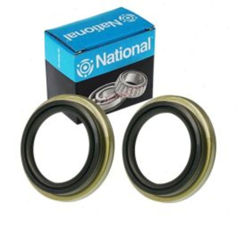 2 pc National Front Inner Wheel Seals for 2001-2007 Toyota Sequoia