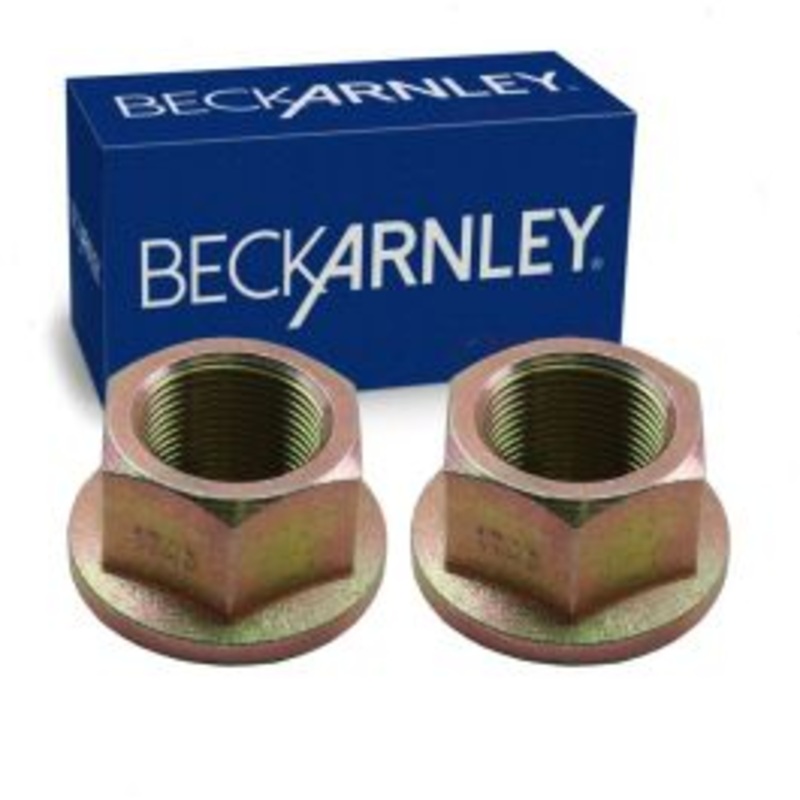 2 pc Beck/Arnley Rear Axle Nuts for 2009-2012 Nissan GT-R