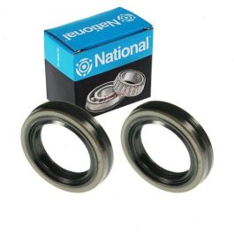 2 pc National Rear Wheel Seals for 1973-1977 Pontiac LeMans