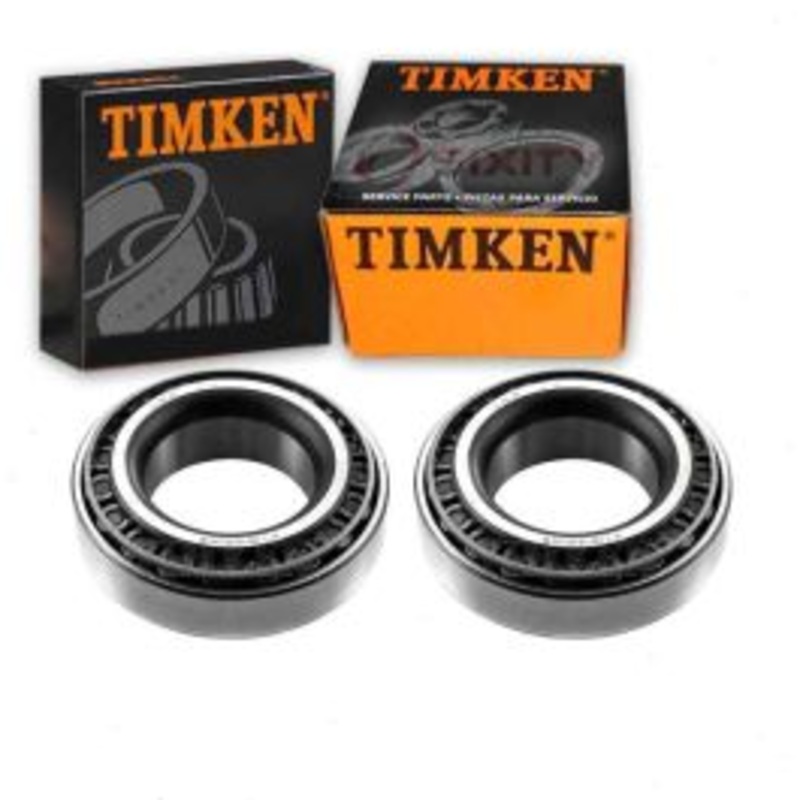 2 pc Timken Front Inner Wheel Bearing and Race Sets for 1984-1986 Mercury Cougar 2.3L L4