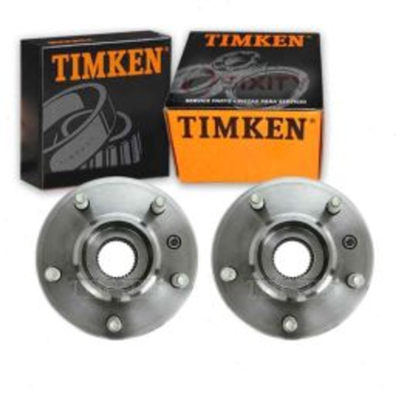 2 pc Timken Front Wheel Bearing Hub Assemblys for 2003-2005 Pontiac Montana