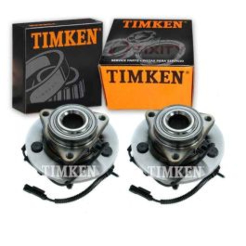 2 pc Timken Front Wheel Bearing Hub Assemblys for 2006-2008 Dodge Ram 1500 3.7L 4.7L 5.7L 8.3L V10 V6 V8