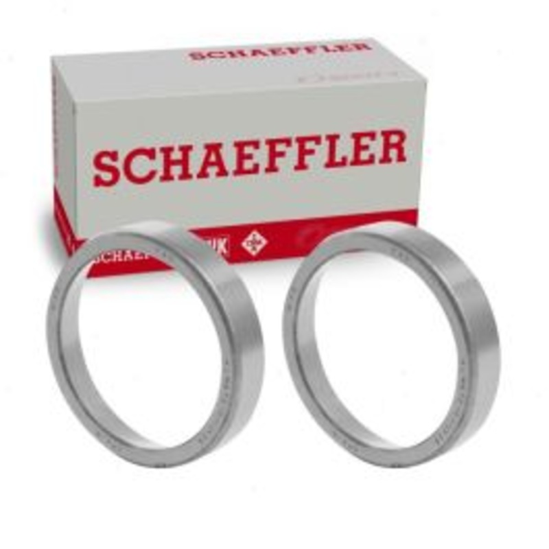 2 pc Schaeffler Front Inner Wheel Bearing Races for 1977-1981 Pontiac Catalina
