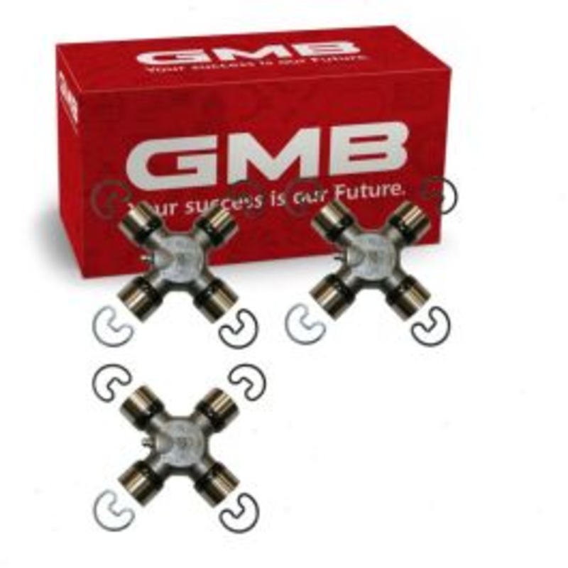 3 pc GMB Rear Shaft All Universal Joints for 1982-1991 GMC Jimmy