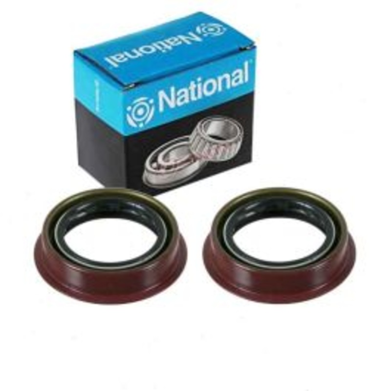 2 pc National Transmission Output Shaft Seals for 1995-2000 Ford Contour