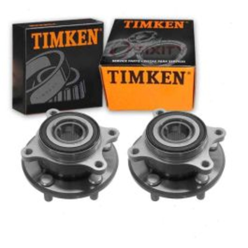 2 pc Timken Front Wheel Bearing Hub Assemblys for 2005-2012 Acura RL