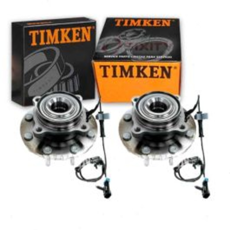 2 pc Timken Front Wheel Bearing Hub Assemblys for 2007-2013 Chevrolet Suburban 2500