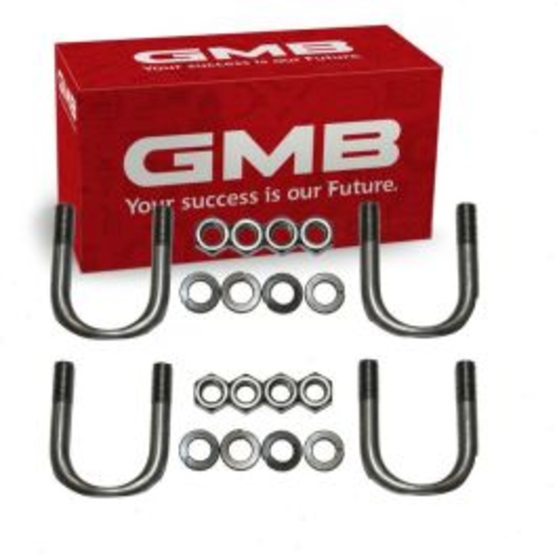 2 pc GMB Front Shaft All Universal Joint U-Bolt Kit for 1982-1983 Jeep CJ5