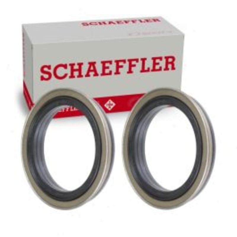 2 pc Schaeffler Rear Wheel Seals for 2011-2018 GMC Sierra 3500 HD