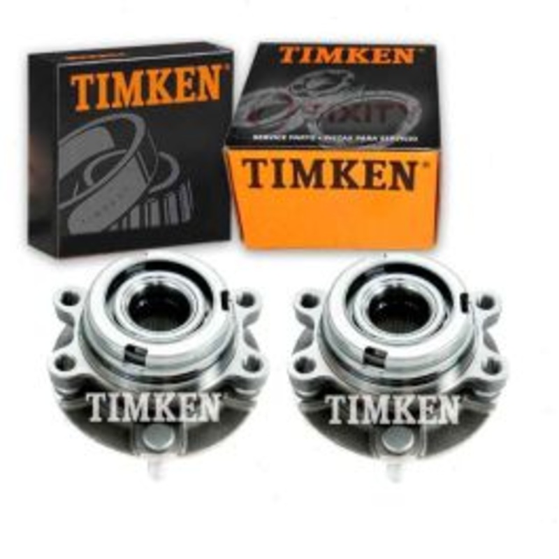2 pc Timken Front Wheel Bearing Hub Assemblys for 2007-2018 Nissan Altima 2.5L 3.5L L4 V6