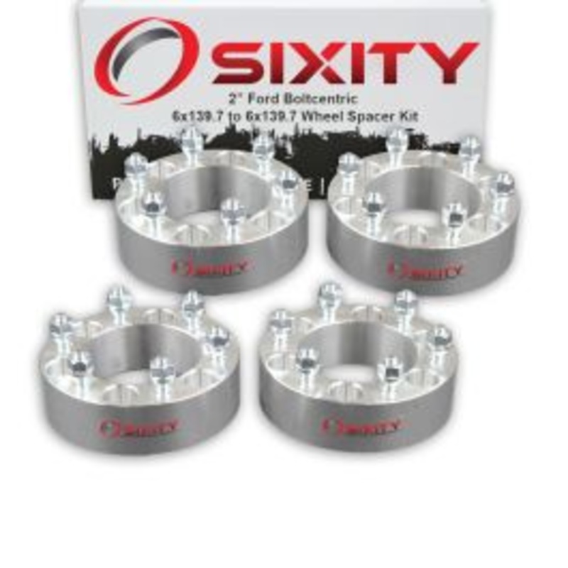 Sixity 4 pc 2" Thick Wheel Spacers - Ford Courier - 6x139.7mm