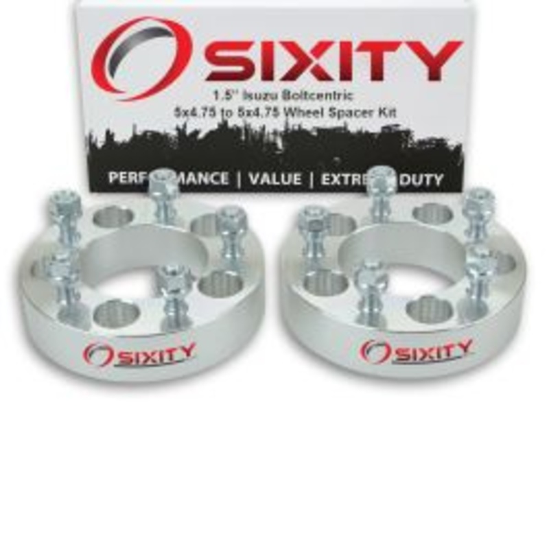 Sixity 2 pc 1.5" Thick Wheel Spacers - Isuzu Hombre - 5x4.75