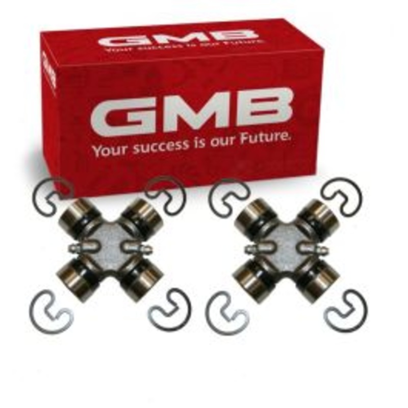 2 pc GMB Rear Shaft All Universal Joints for 1967-1973 Maserati Ghibli