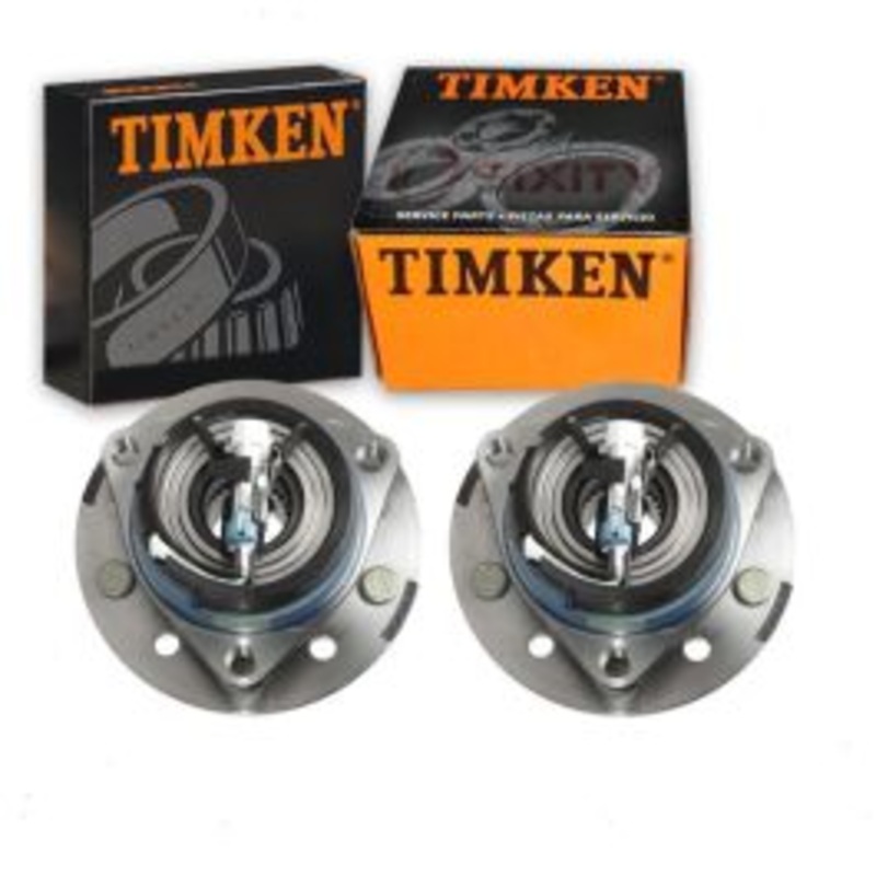 2 pc Timken Front Wheel Bearing Hub Assemblys for 1997-2003 Chevrolet Malibu