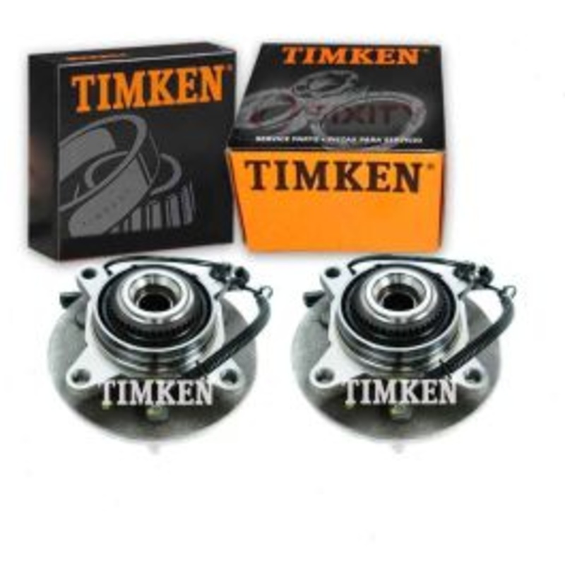 2 pc Timken Front Wheel Bearing Hub Assemblys for 2005-2008 Ford F-150