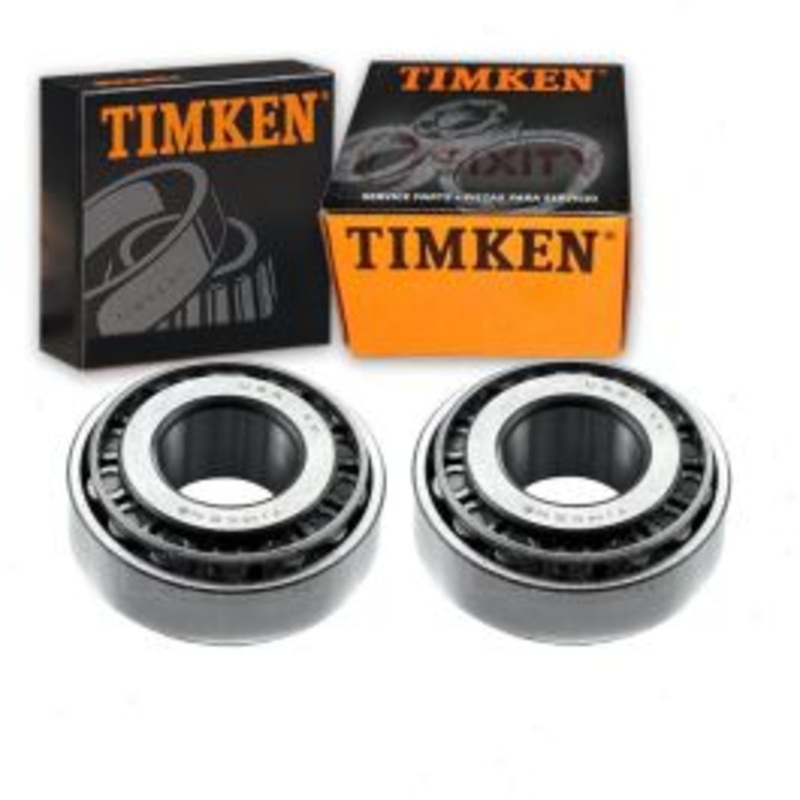 2 pc Timken Front Outer Wheel Bearing and Race Sets for 1971-1973 International 1210