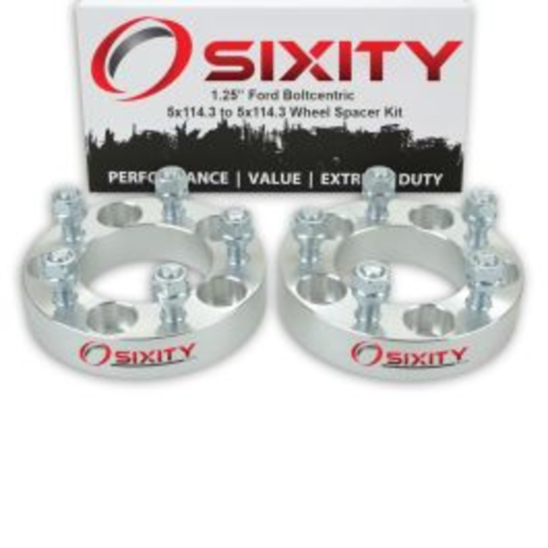 Sixity 2 pc 1.25" Thick Wheel Spacers - Ford Crown Victoria Edge - 5x114.3mm