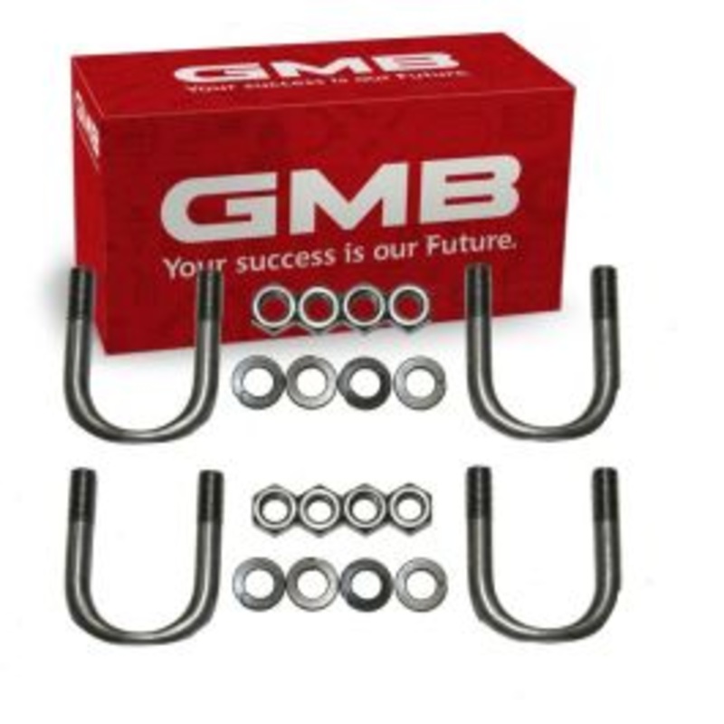2 pc GMB Rear Shaft All Universal Joint U-Bolt Kit for 1969-1974 Ford E-300 Econoline