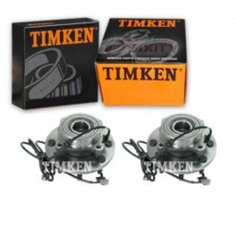 2 pc Timken Front Wheel Bearing Hub Assemblys for 2000-2002 Dodge Ram 3500