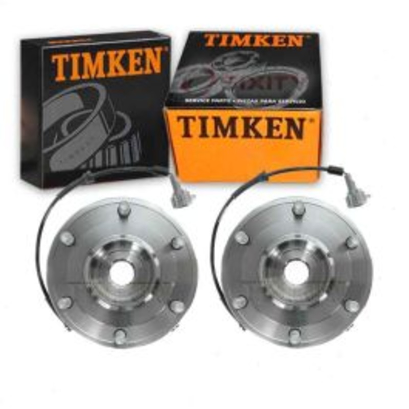 2 pc Timken Front Wheel Bearing Hub Assemblys for 2004-2007 Infiniti QX56