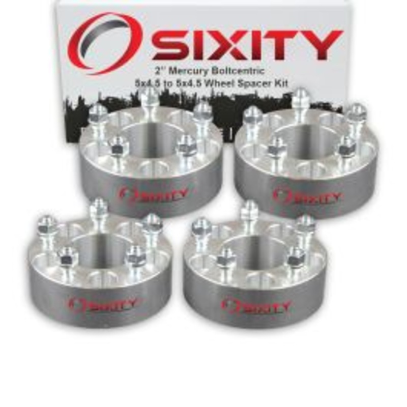 Sixity 4 pc 2" Thick Wheel Spacers - Mercury Mariner Milan - 5x4.5