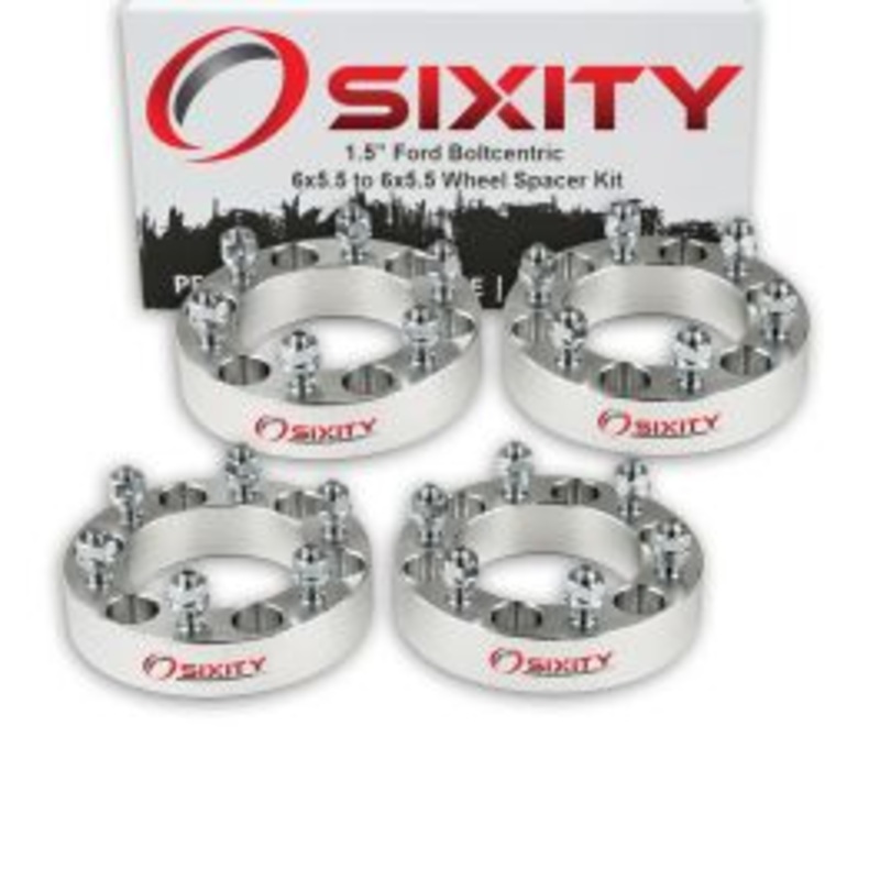 Sixity 4 pc 1.5" Thick Wheel Spacers - Ford Courier - 6x5.5