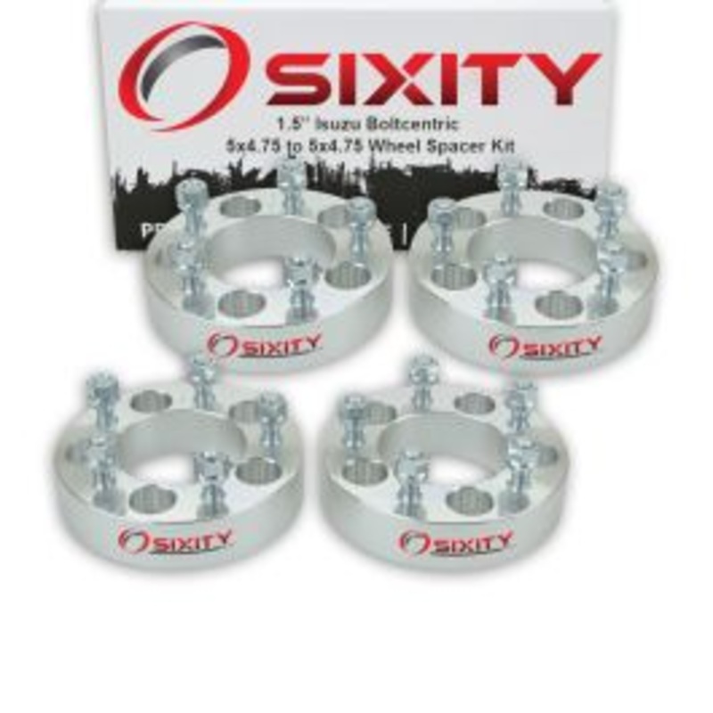 Sixity 4 pc 1.5" Thick Wheel Spacers - Isuzu Hombre - 5x4.75