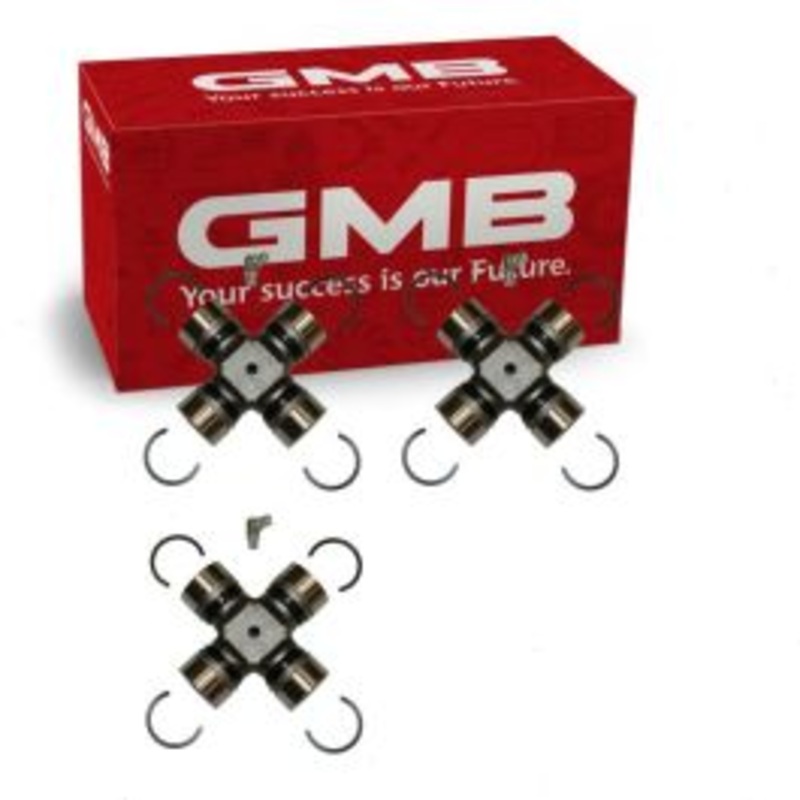 3 pc GMB Rear Shaft All Universal Joints for 1999-2004 Mitsubishi Montero Sport