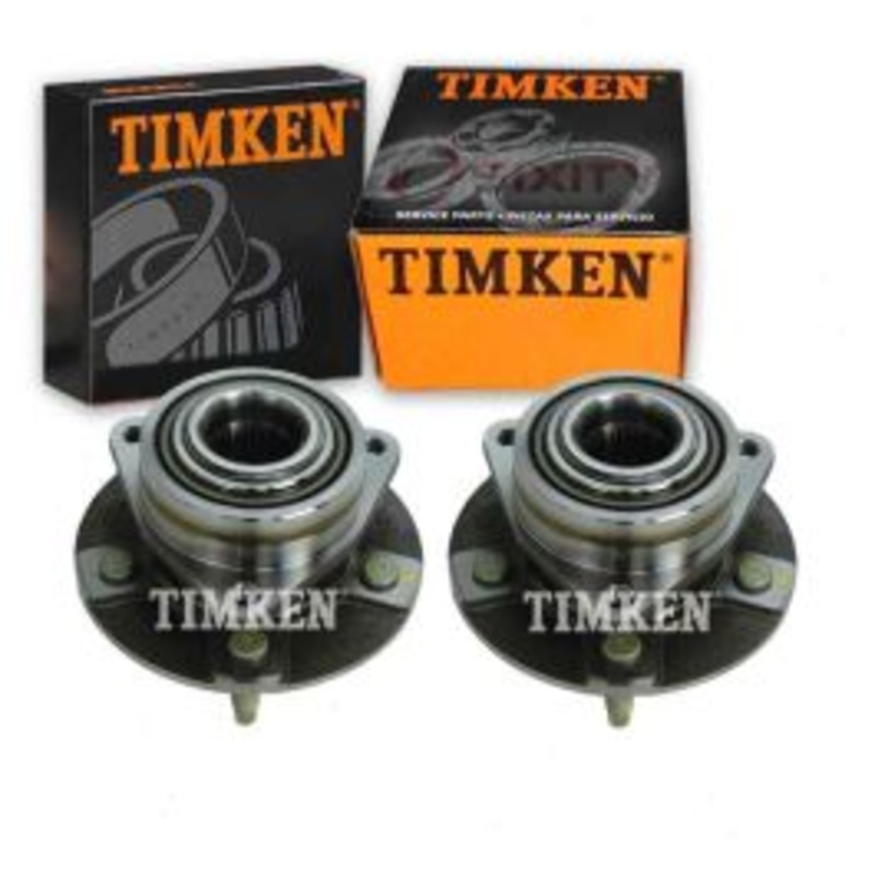 2 pc Timken Front Wheel Bearing Hub Assemblys for 2006 Pontiac Torrent