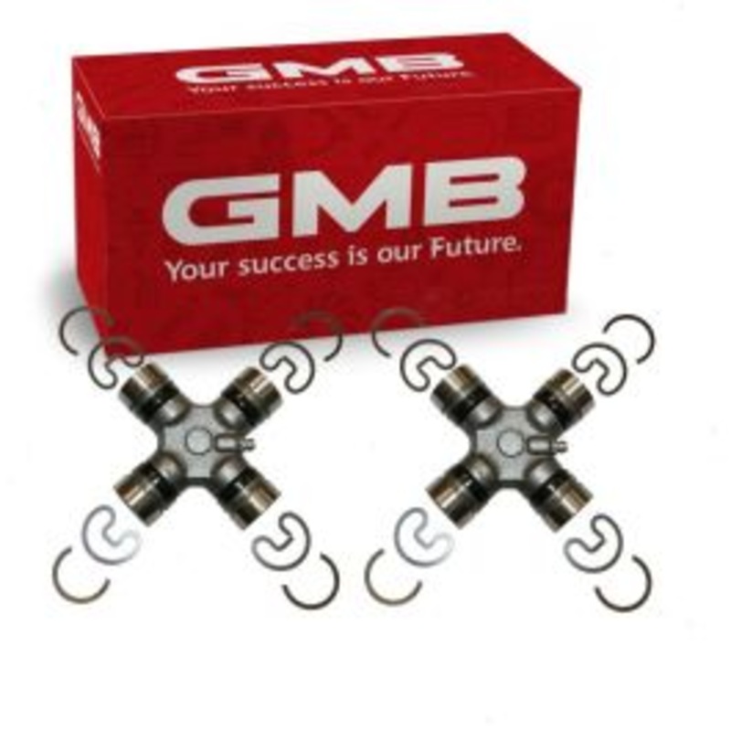 2 pc GMB Front Shaft All Universal Joints for 2006-2008 Lincoln Mark LT