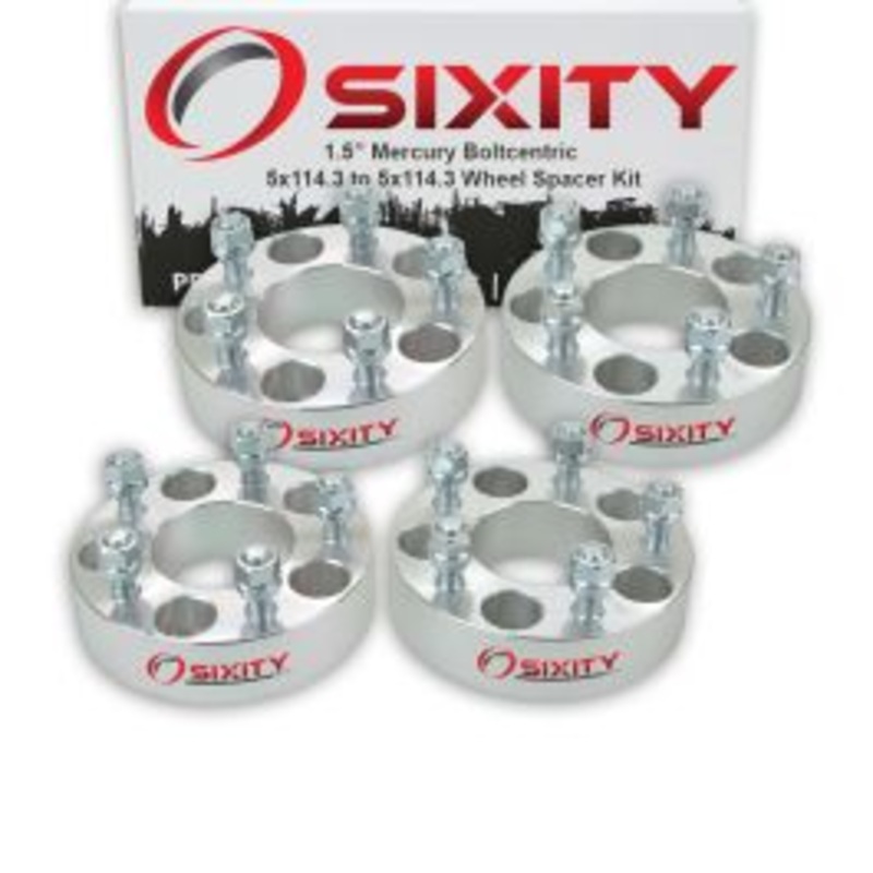Sixity 4 pc 1.5" Thick Wheel Spacers - Mercury Marquis Montego - 5x114.3mm