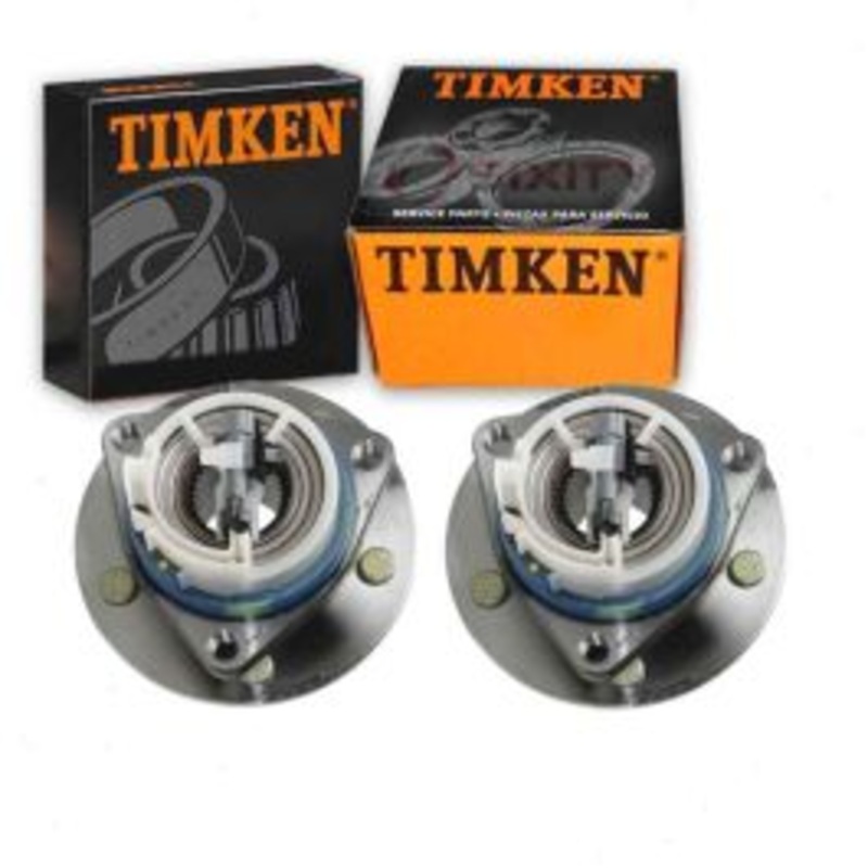2 pc Timken Front Wheel Bearing Hub Assemblys for 2000-2001 Chevrolet Impala