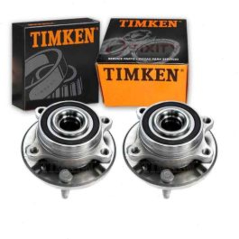 2 pc Timken Rear Wheel Bearing Hub Assemblys for 2011-2015 Lincoln MKX